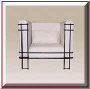 fauteuil de jardin – fauteuil en fer forgé – fauteuil design – banc design  - banquette de jardin-  
