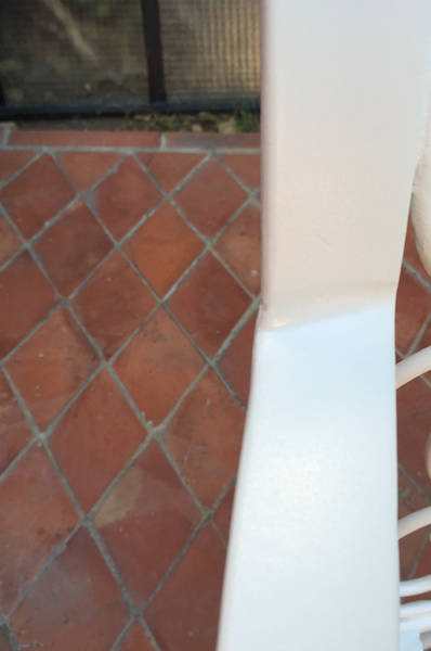chaise en fer forge