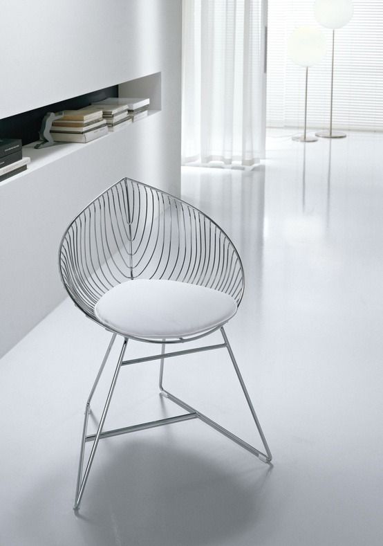 chaise en inox, chaise inox exterieur, 