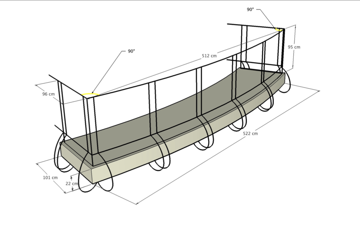 garde corps en fer forge maroc