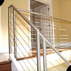 Garde corps inox,  Garde corps extérieur, garde corps escalier,