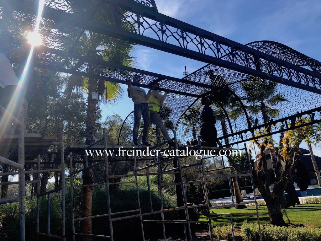 abris, de, jardin, en, fer, pas, cher, abri, de, jardin, metal, sur, mesure, 
abri, de, jardin, fer, forgé, pergola, tonnelle, Maroc, Marrakech 