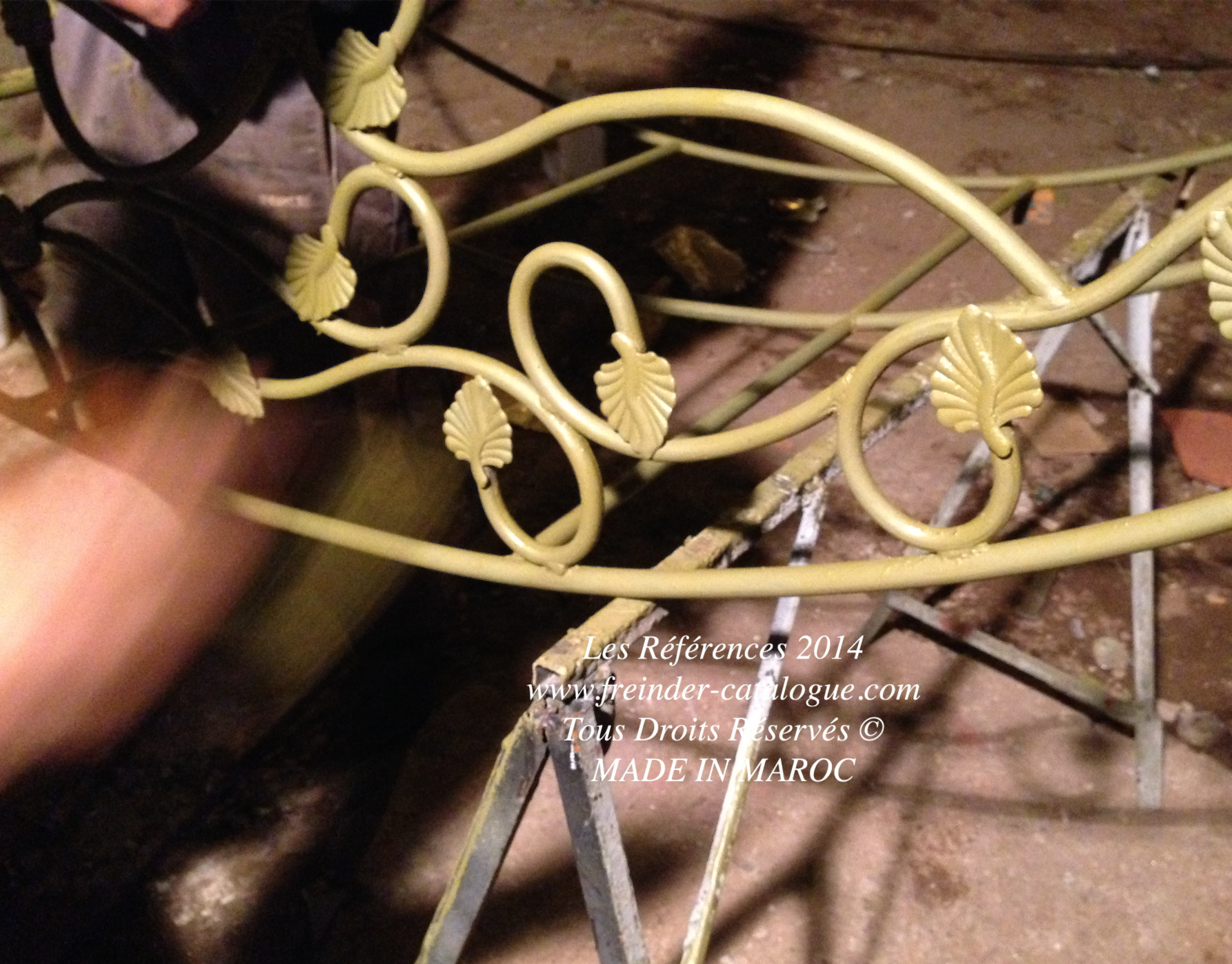 fabricant marquise en  fer forgé