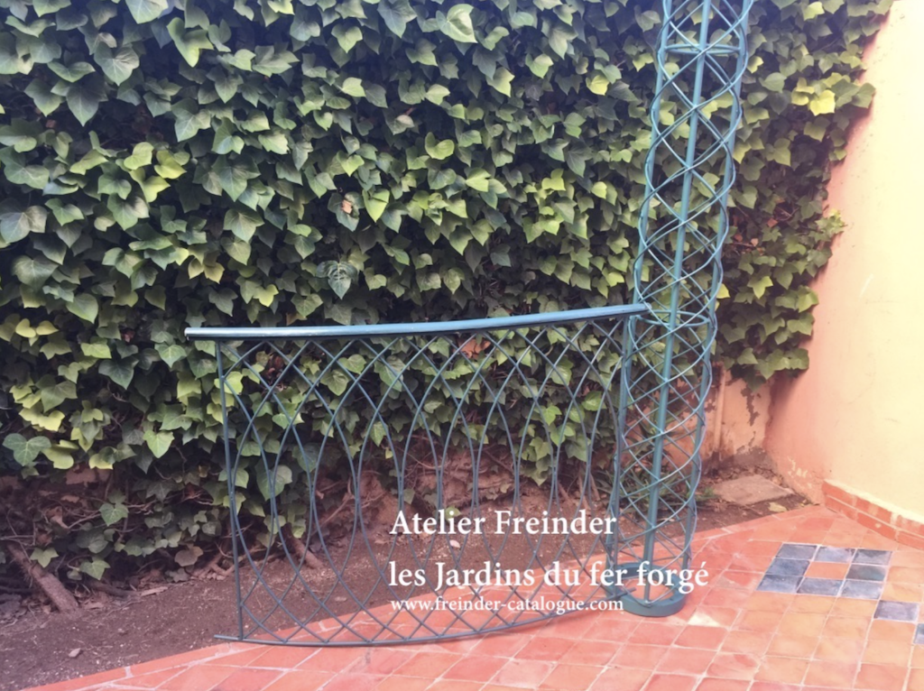 pergola, en, fer, forge, marrakech, maroc