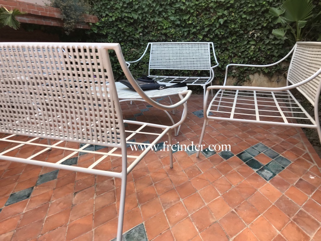 salon, de, jardin, en, fer, forge, promotion