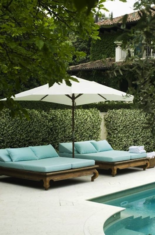 transat, chaise, longue, en, bois, et, toile, transat, avec, repose, pied, chaise, longue, extérieur, relax,
