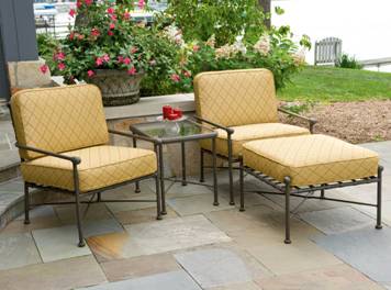 transat en fer forg&eacute; relax en fer forg&eacute; bain de soleil en bois 