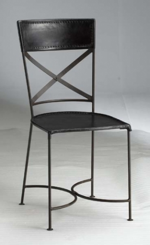 chaise en fer forgé