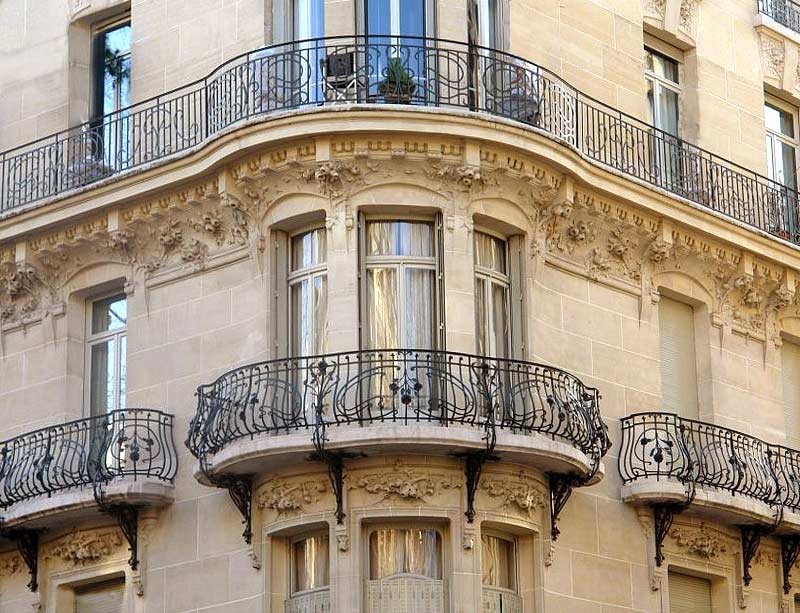 Garde corps Balcons en fer forgé