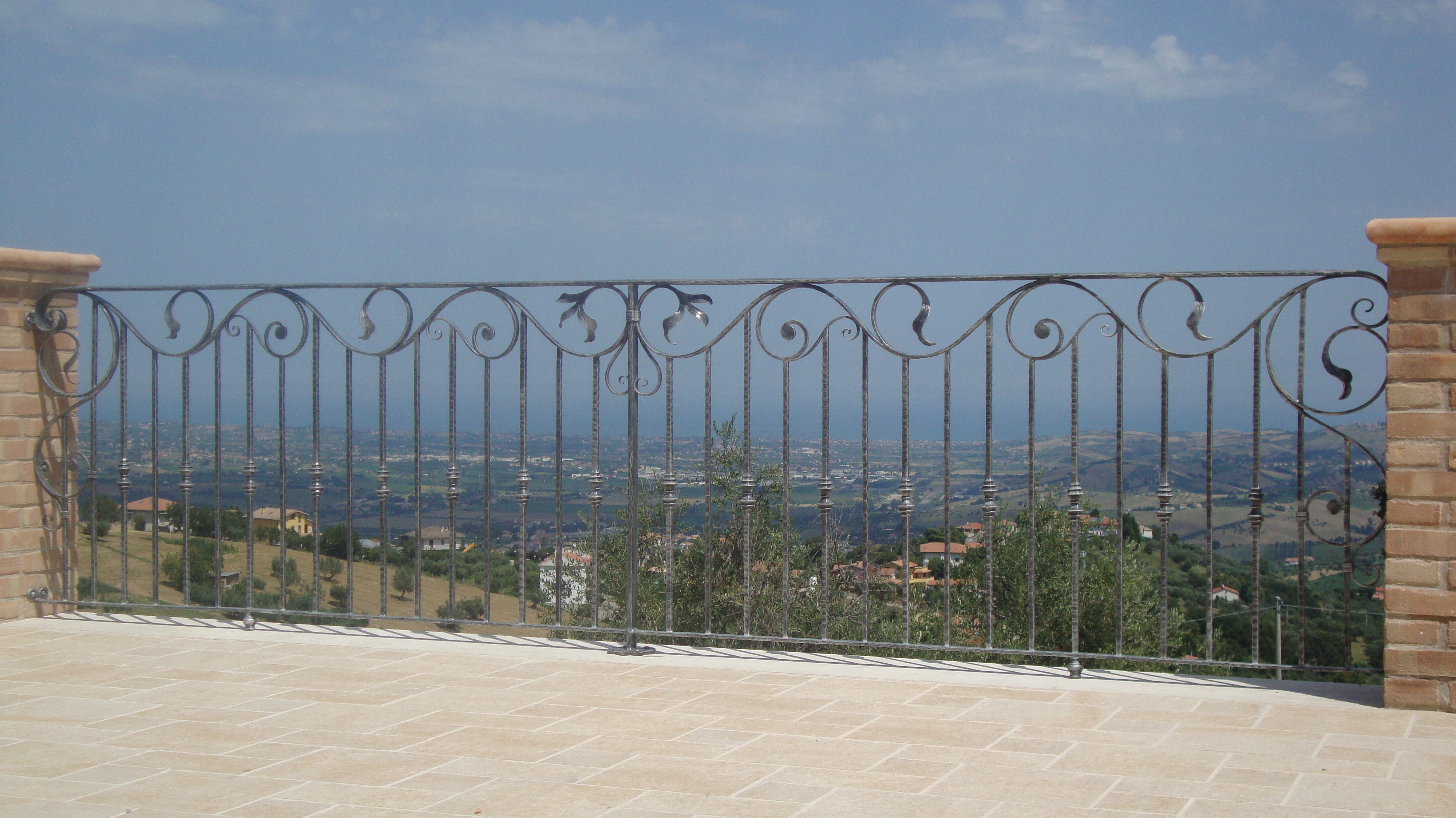 Garde corps balcons en fer forgé