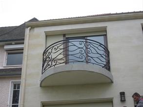 Garde corps balcons en fer forgé
