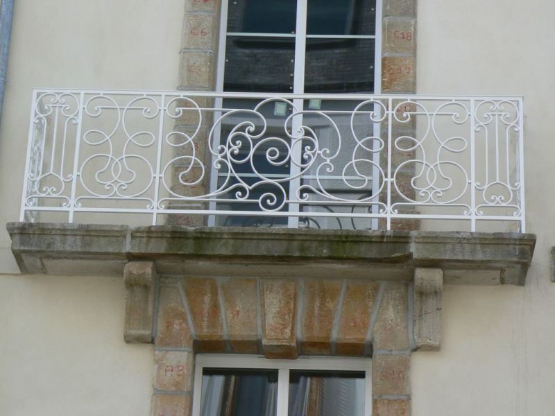 Garde corps balcons en fer forgé