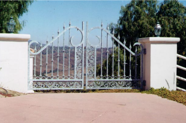 Portail, en, fer, forgé, Maroc, Marrakech, pas, cher, promotion,