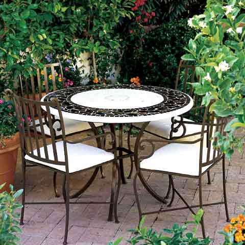 mobilier de jardin – canapé de jardin – fauteuil de jardin – meubles de jardin – canapé fer forgé -