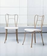 chaise en fer forgé