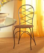 chaise en fer forgé