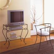 chaise en fer forgé