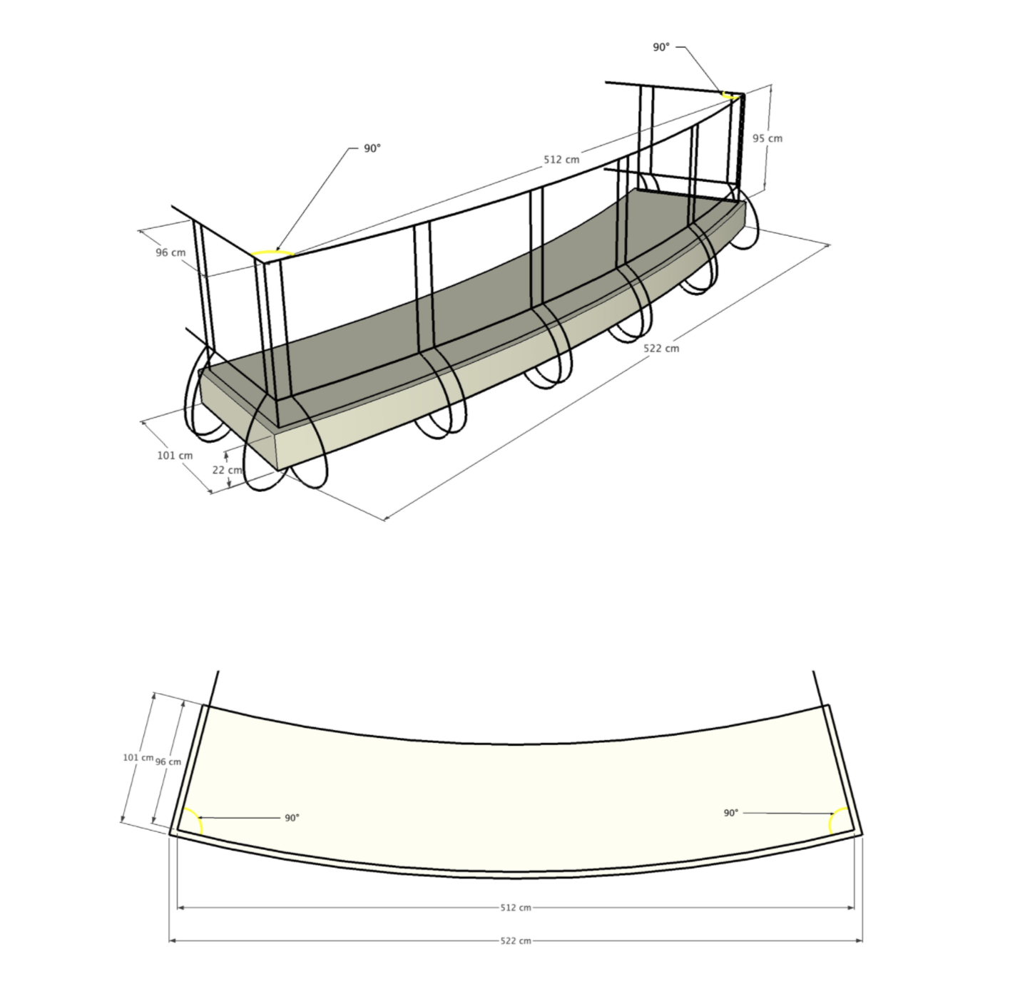 luxembourg, garde, corps, en, fer, forge, faricant, sur, mesure