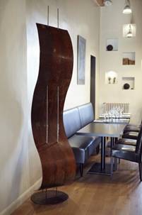 Paravent en fer forgé – paravent fer forgé – paravent design – paravent en bois -