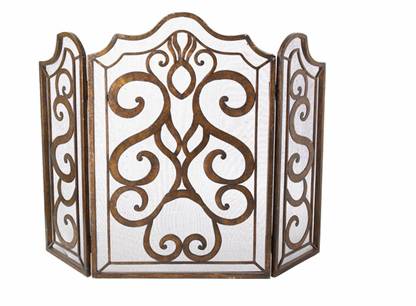 Paravent en fer forgé – paravent fer forgé – paravent design – paravent en bois -