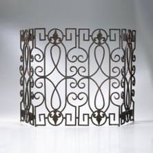 Paravent en fer forgé – paravent fer forgé – paravent design – paravent en bois -