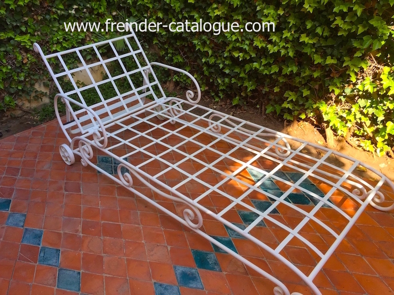 transat, en, fer forge 